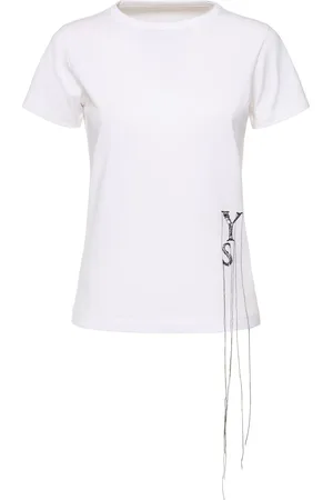 YOHJI YAMAMOTO Faded Jersey Crewneck T-shirt