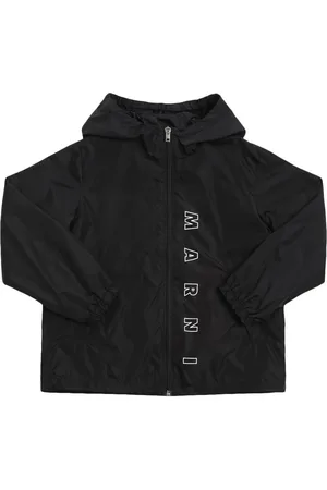 Marni Hooded Nylon Jacket W/logo
