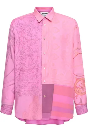 MAGLIANO Pink Surplus Silk Shirt
