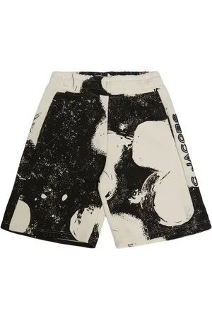 Marc Jacobs Printed Cotton Blend French Terry Shorts