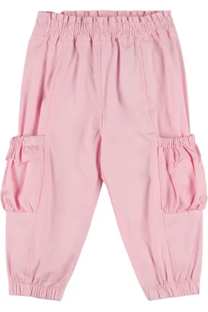 MONNALISA Levantina Stretch Cotton Cargo Pants