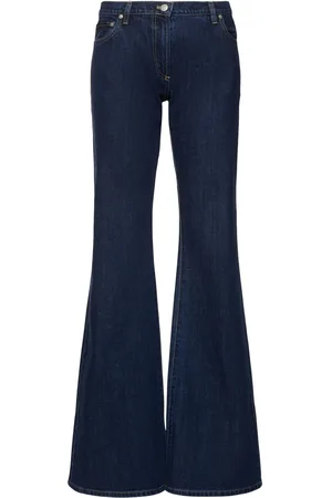 Aspesi Cotton Denim Flared Jeans