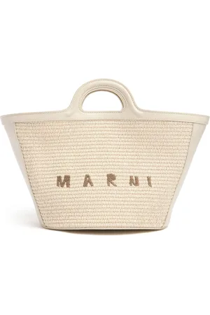 Marni Small Tropicalia Raffia Effect Bag