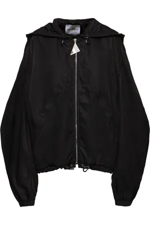 The Attico Hooded Twill Bomber Jacket