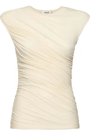 AGOLDE Ester Twisted Jersey Tank Top