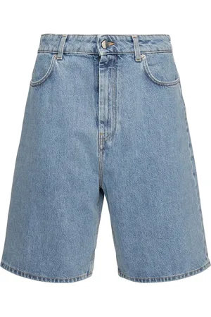 Loulou Studio Isu Denim Bermuda Shorts