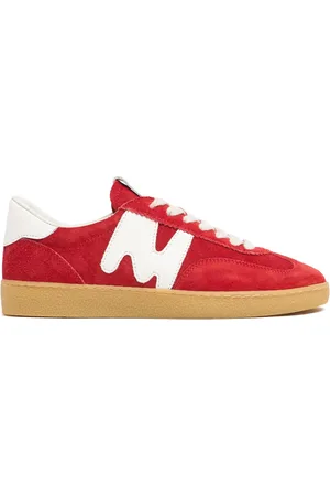 Msgm Retro Trainer Suede Sneakers