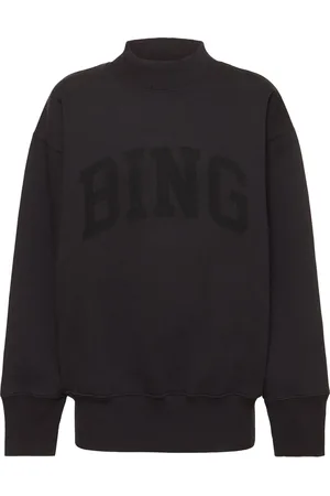 ANINE BING Bradie Logo Jersey Sweatshirt
