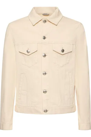 Brunello Cucinelli Cotton Blend Bull Denim Jacket