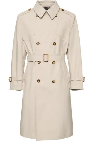 Brunello Cucinelli Long Cotton Blend Trench Coat