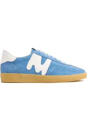 Msgm Retro Trainer Suede Sneakers