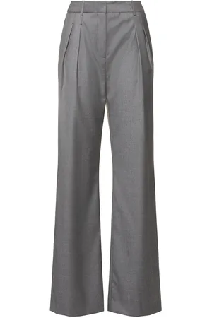 Loulou Studio Sbiru Flared Wool Pants