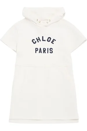 Chloé Cotton Sweat Dress W/logo
