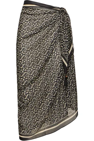 Tory Burch Printed Cotton & Silk Pareo