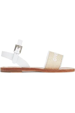 Givenchy Leather Sandals W/logo
