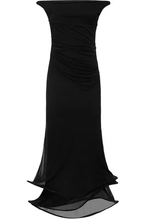 Tory Burch Hoop Viscose Jersey Midi Dress
