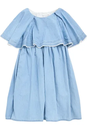 Chloé Light Cotton Denim Dress