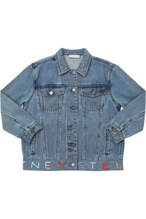 Stella McCartney Embroidered Cotton Denim Jacket