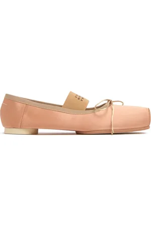 Maison Margiela 5mm Ballet Fabric Ballerina Flats