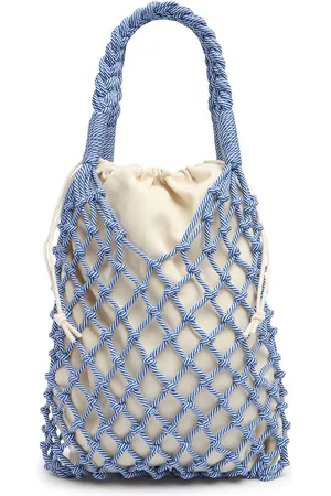 Msgm Knot Faux Leather Shoulder Bag