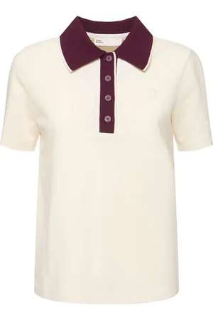 Tory Burch Tech Knit Cotton Polo
