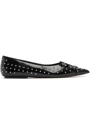 Marc Jacobs 5mm The Kat Leather Ballerina Flats