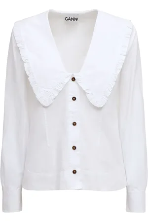 Ganni Organic Cotton Poplin Shirt