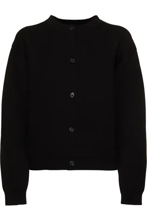 THEORY Structured Cotton Blend Cardigan