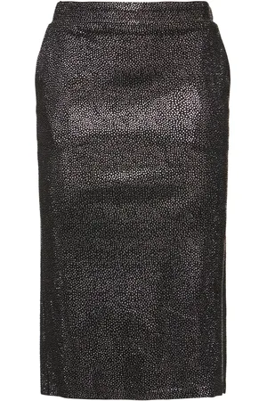 GIUSEPPE DI MORABITO Sequined Viscose Mini Skirt