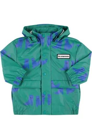 The Campamento Printed Rubber Raincoat
