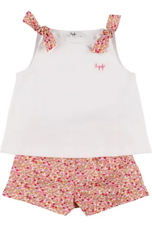 Il gufo Stretch Cotton Tank Top & Shorts