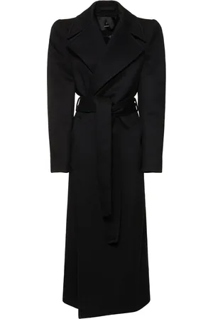 WARDROBE.NYC Rhw Belted Wool Long Coat