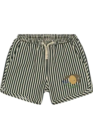 Konges Sløjd Striped Lycra Swim Shorts