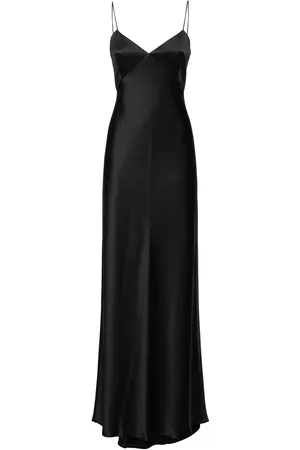 Max Mara Riccio Silk Satin Long Dress