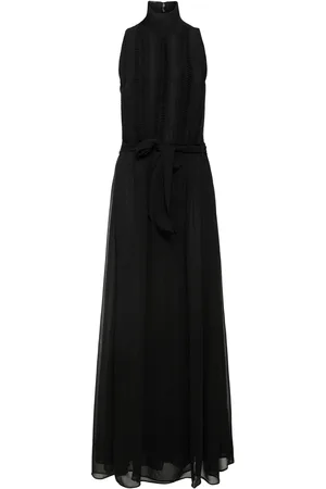 FORTE FORTE Origami Georgette Viscose Long Dress