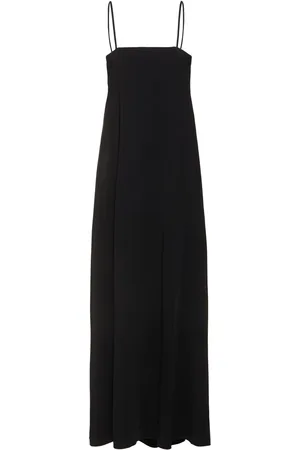 FORTE FORTE Stretch Cady Crepe Bustier Long Dress
