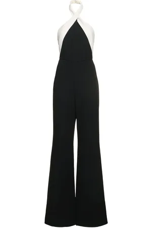 Roland Mouret Heavy Cady Halter Neck Jumpsuit