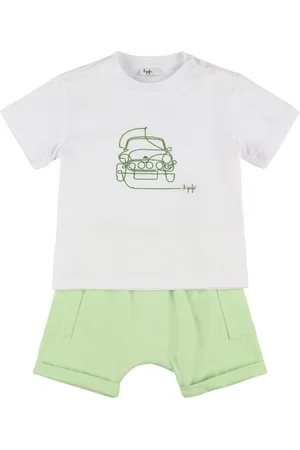 Il gufo Cotton Jersey T-shirt & Shorts