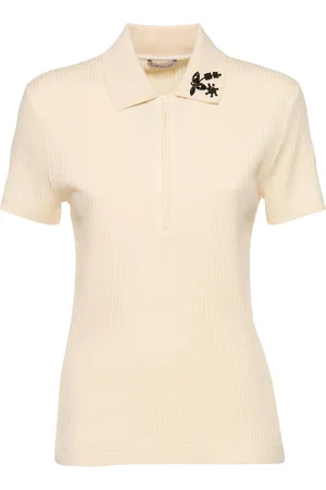 Moncler Cotton Blend Polo Shirt
