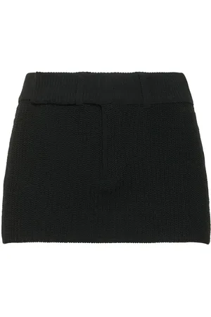 AYA MUSE Caeli Cotton Blend Knit Mini Skirt