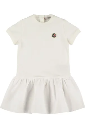 Moncler Stretch Cotton Jersey Dress