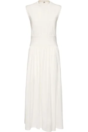 Totême Sleeveless Cotton Long Dress