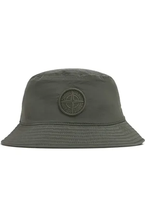 Stone Island Nylon Bucket Hat W/logo