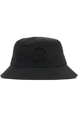 Stone Island Nylon Bucket Hat W/logo