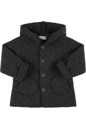 1+ IN THE FAMILY Wool Blend Hooded Jacket