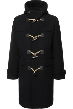 Burberry Hooded Wool Duffle Coat
