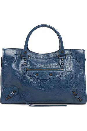 Balenciaga Medium Le City Leather Shoulder Bag