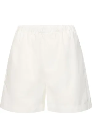Loulou Studio Seto Viscose Blend Shorts