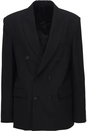WARDROBE.NYC Double Breasted Wool Blazer