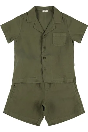 Il gufo Linen Shirt&shorts